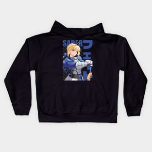 Fate - Saber #01 Kids Hoodie